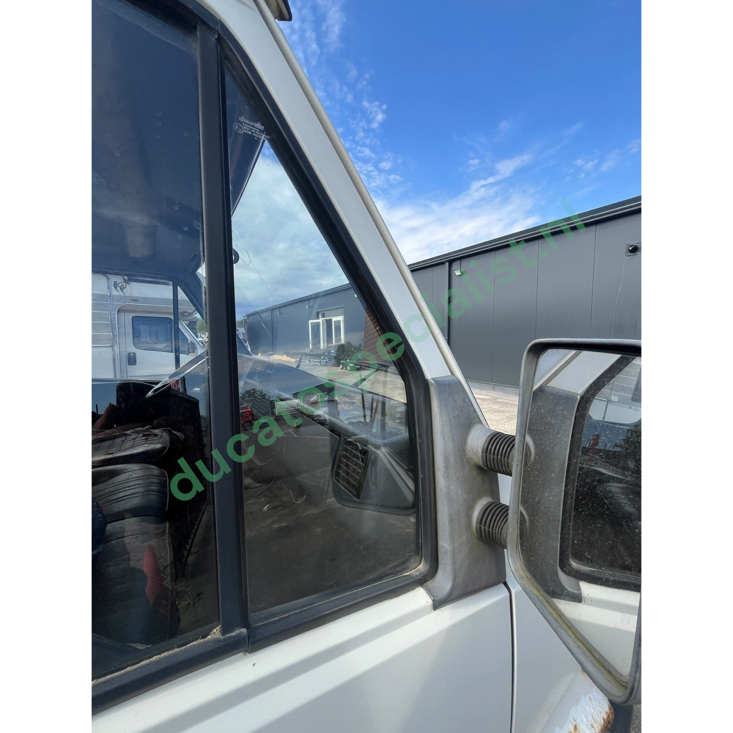 Fiat Ducato Driehoeksruit Rechts Bijrijderszijde, Type 290 BJ 1990-1994