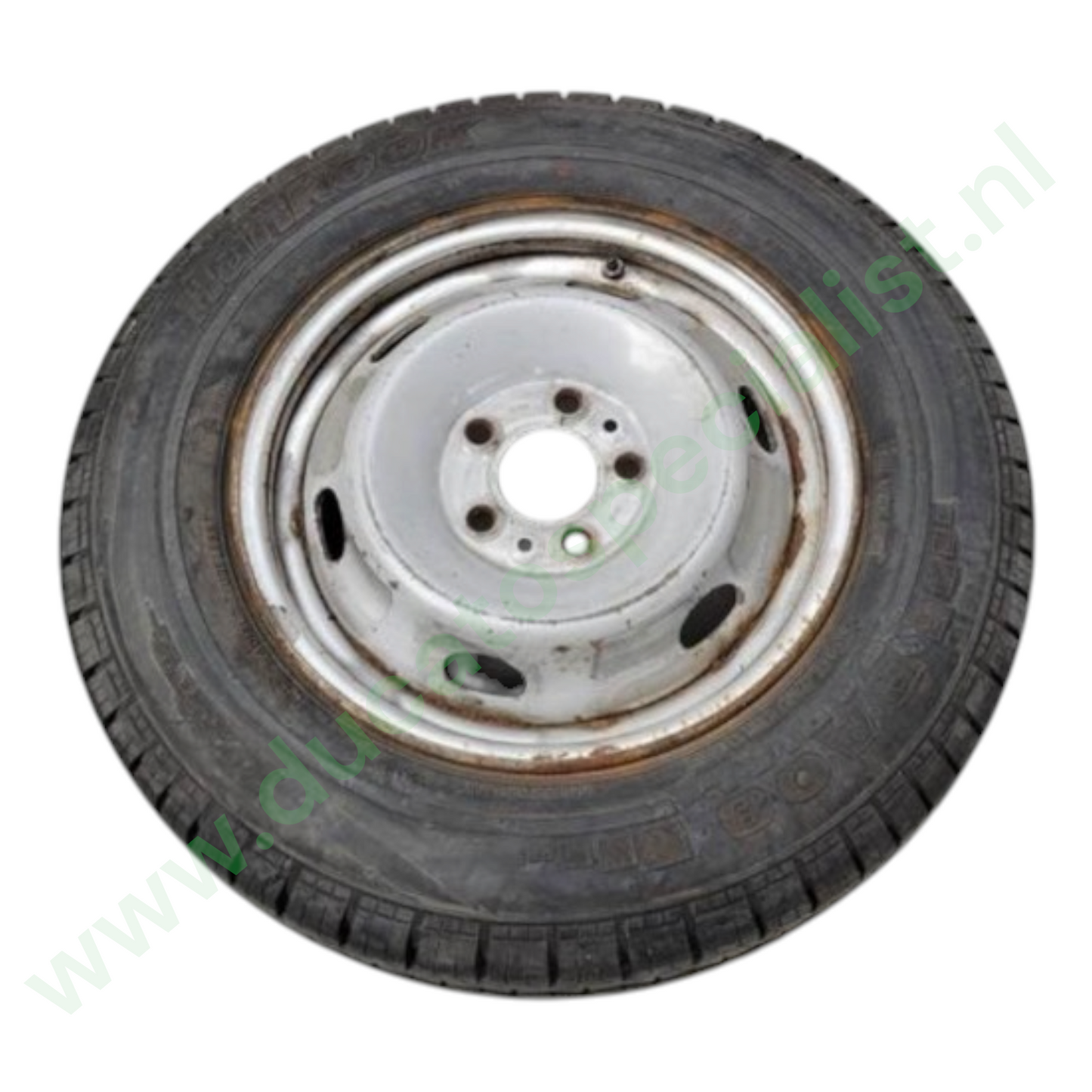 Fiat Ducato 14 Inch Stalen Velg met Band, voor alle banden maten van 14 inch