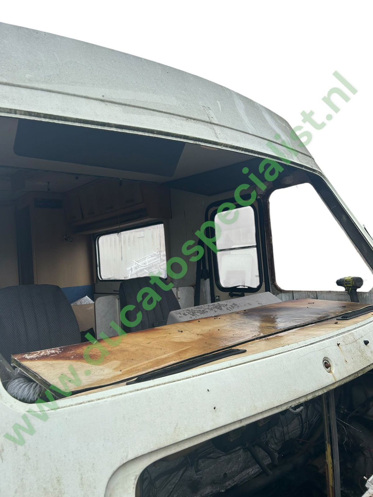 Integrale Camper Voorruit ca. 194 x 80 cm