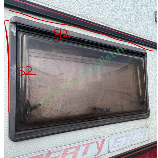 Camper raam 52cm x 92cm