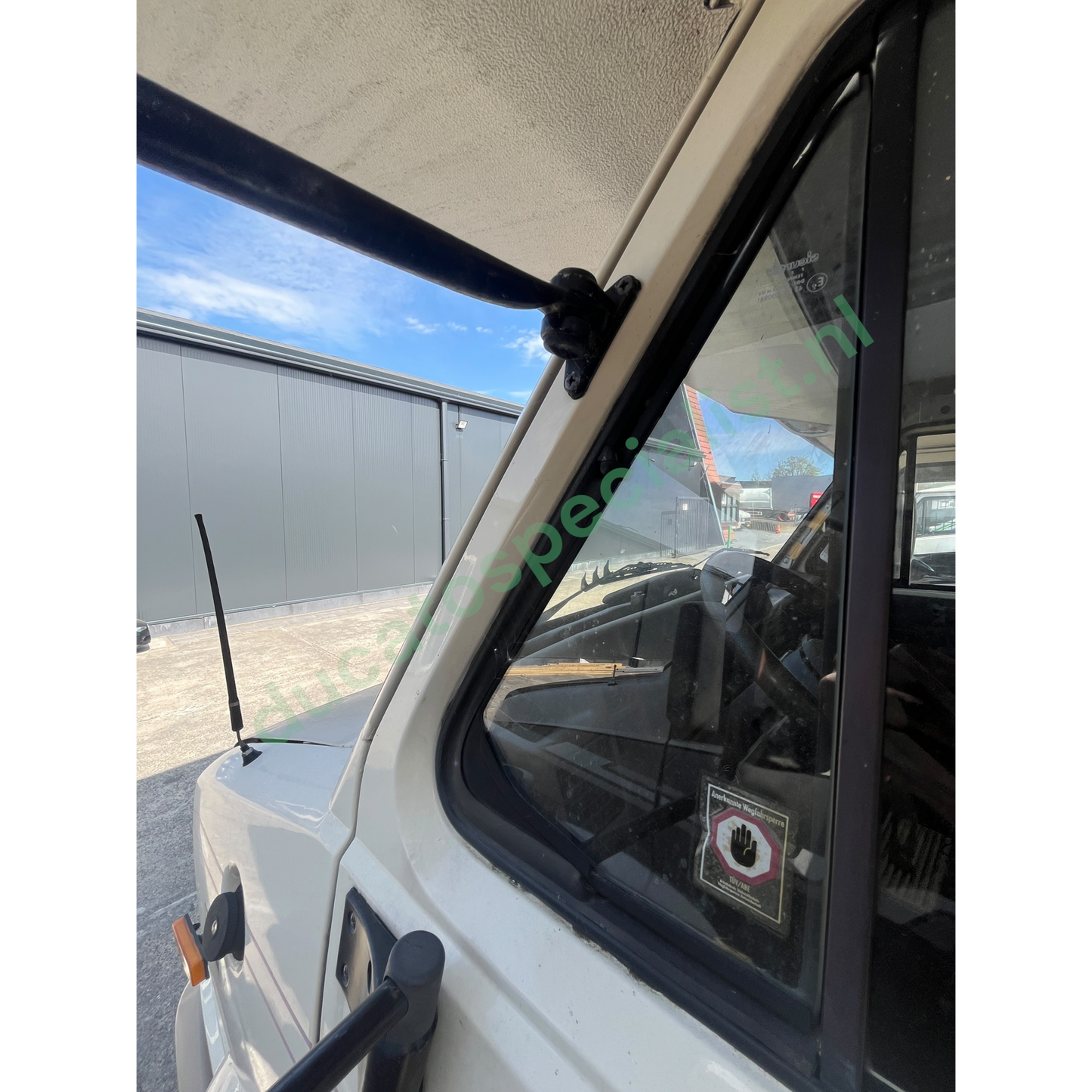 Fiat Ducato Driehoeksruit Links Bestuurderszijde, Type 280 BJ 1986-1989